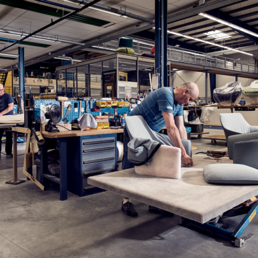 Duurzame energie bij Leolux